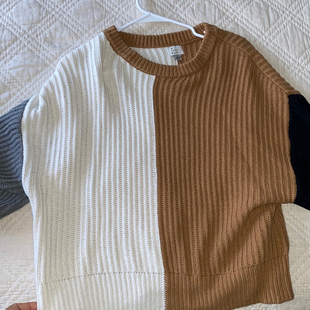 A New day multi color sweater